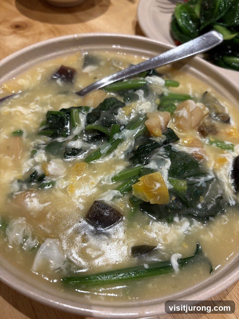 Spinach and Egg Soup