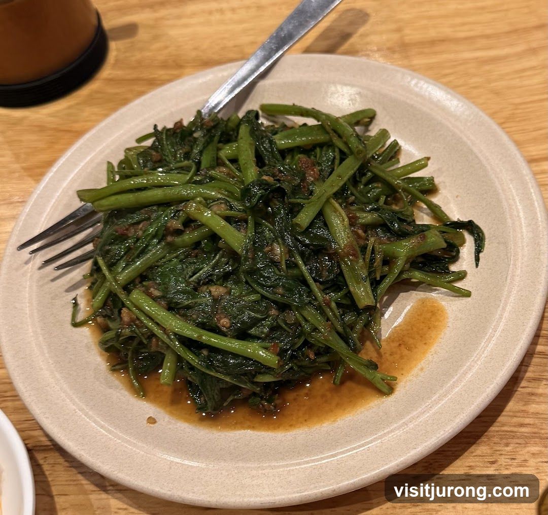 Stir-fried Water Spinach