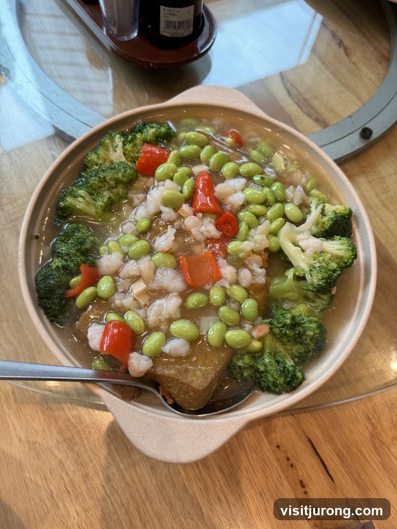 Tofu and Vegetable Dish