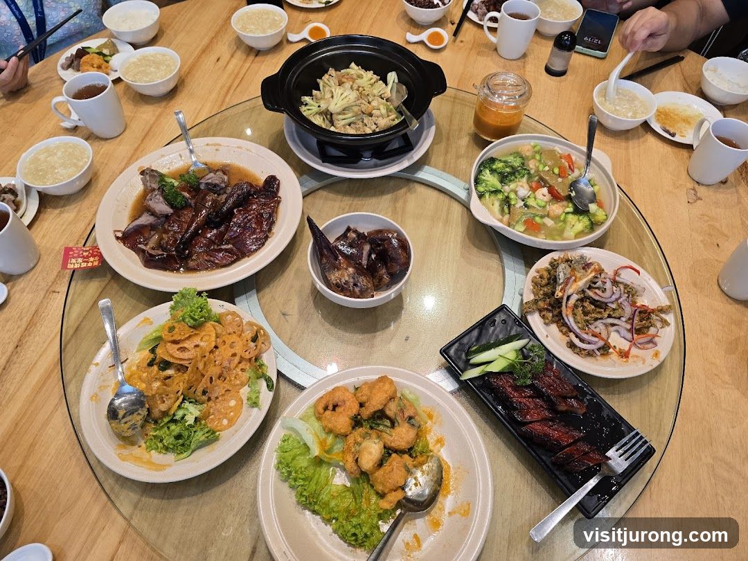 Chinese Food Spread