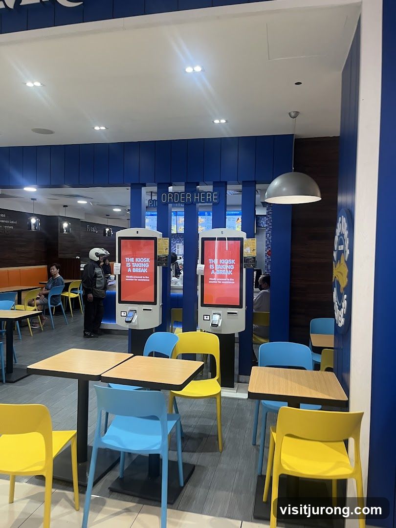 Fast Food Restaurant Interior