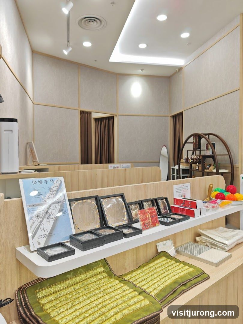 Store Interior with Displayed Items
