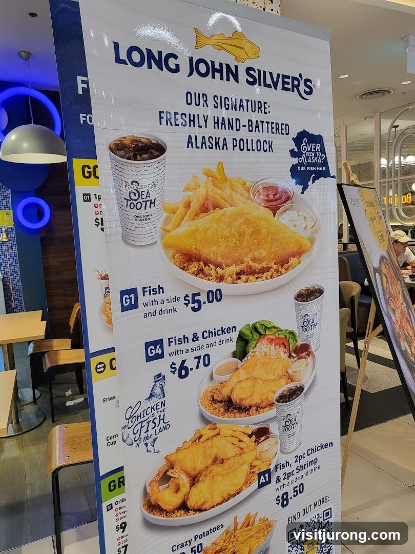 Long John Silver's Menu