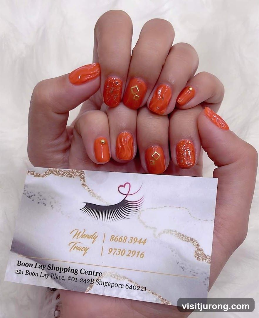 Nail Art and Business Card