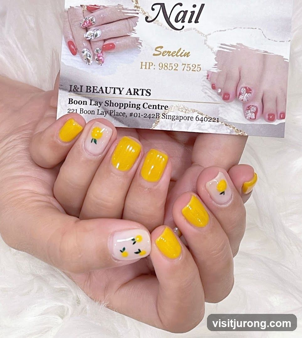 Nail Art Business Card