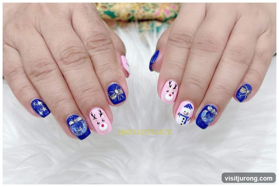 Christmas Themed Nails