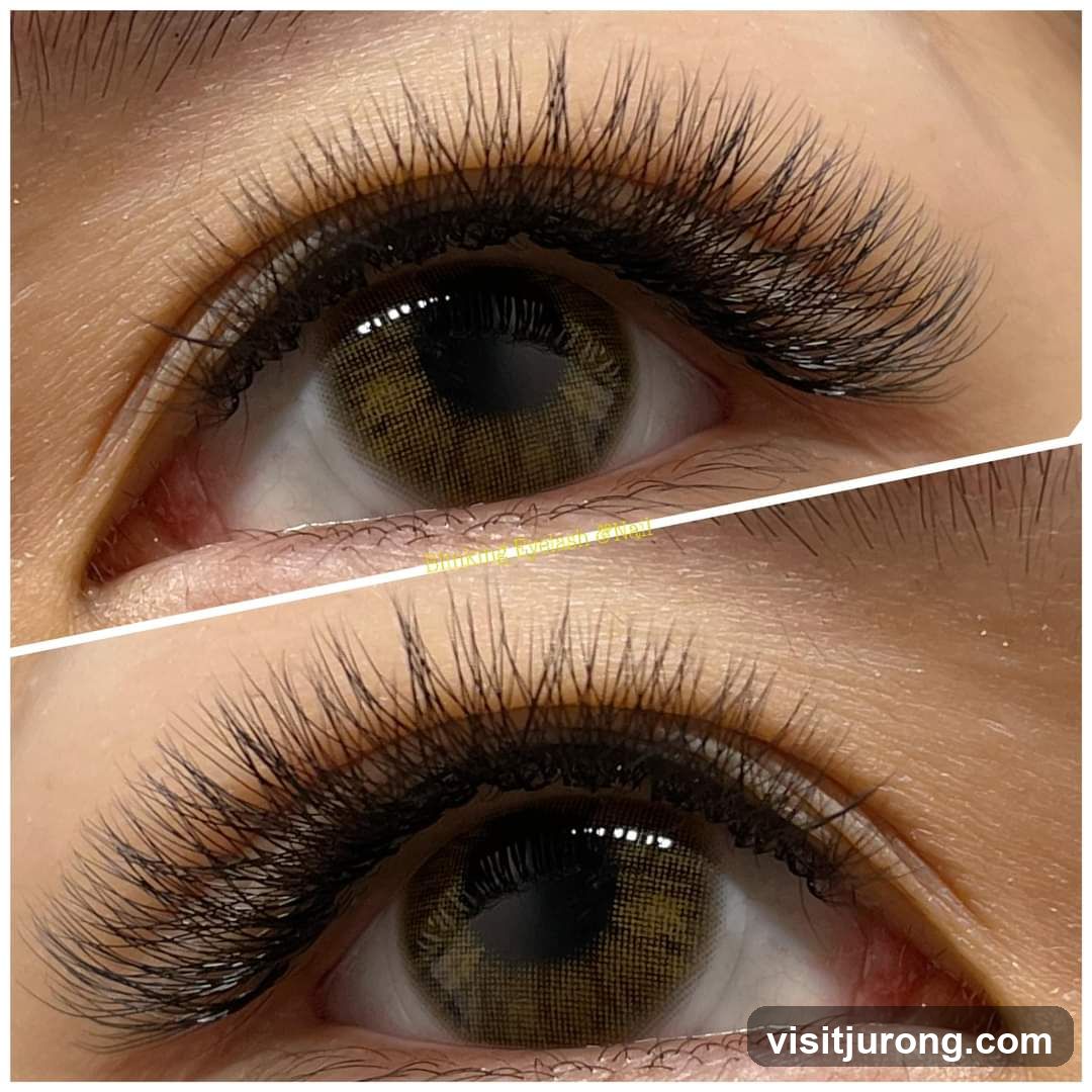 Close-up of Eyelashes