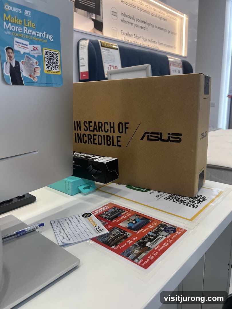 ASUS Box and Clearance Flyer