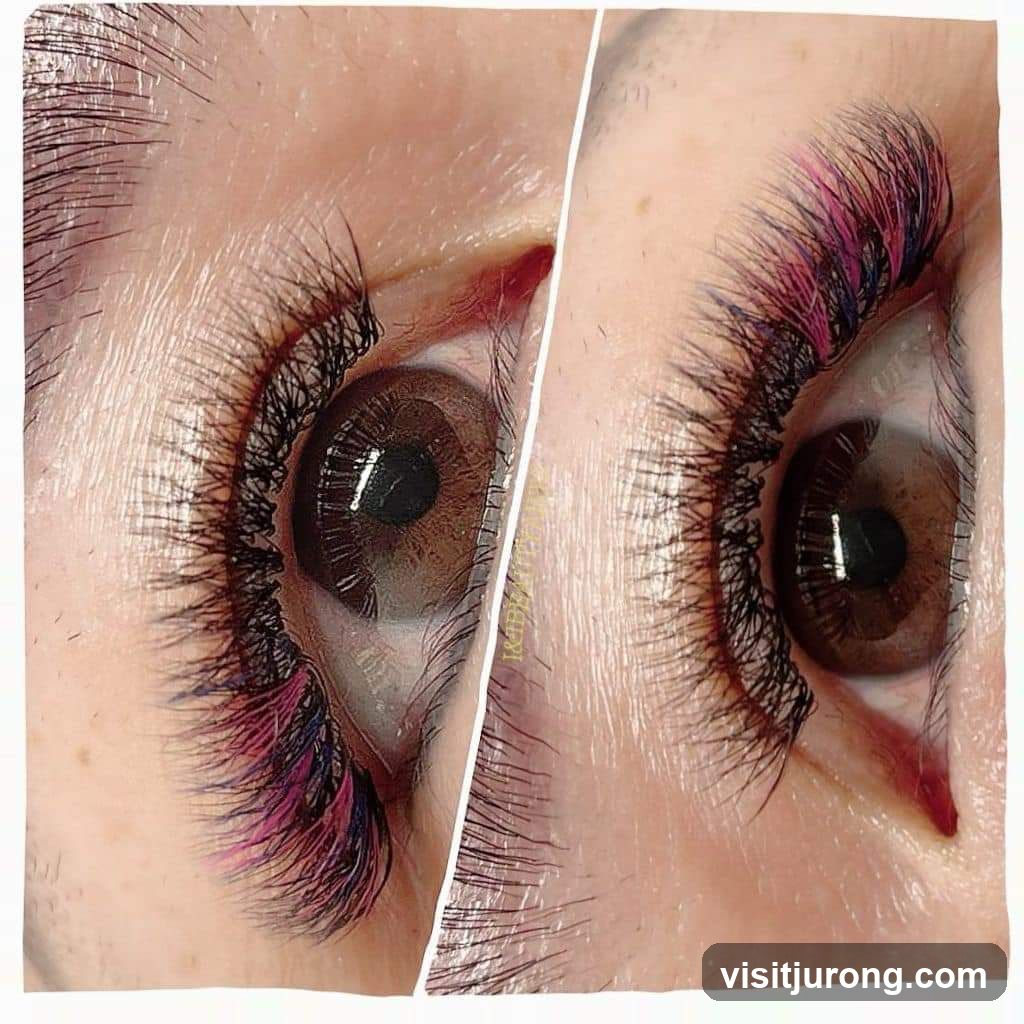 Close-up of Eyelashes