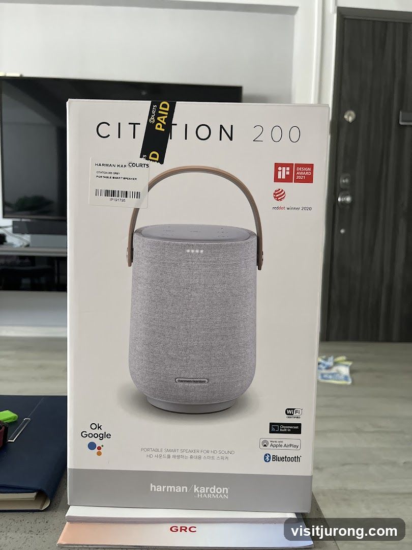 Harman Kardon Citation 200 Portable Smart Speaker Box