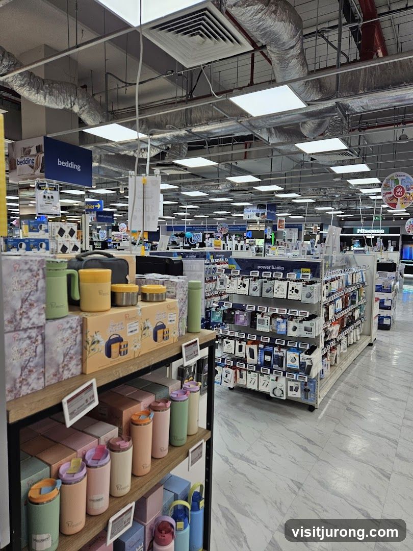 Retail Store Interior with Merchandise
