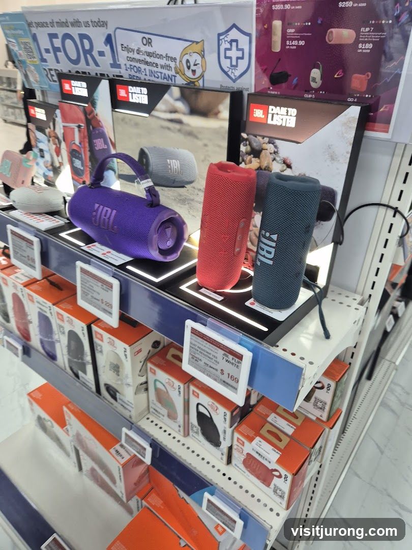 JBL Speakers Display