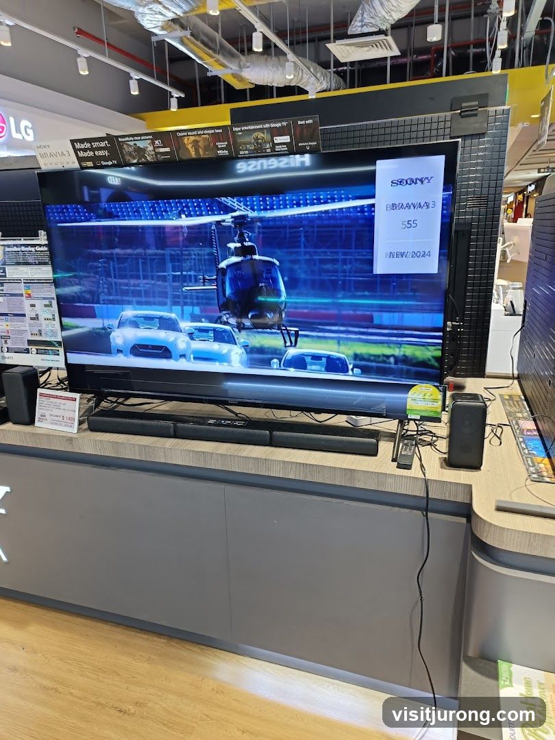 Sony Bravia TV Display