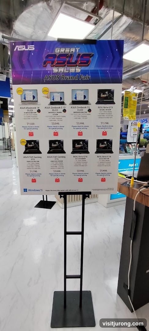 ASUS Brand Fair Sales Poster