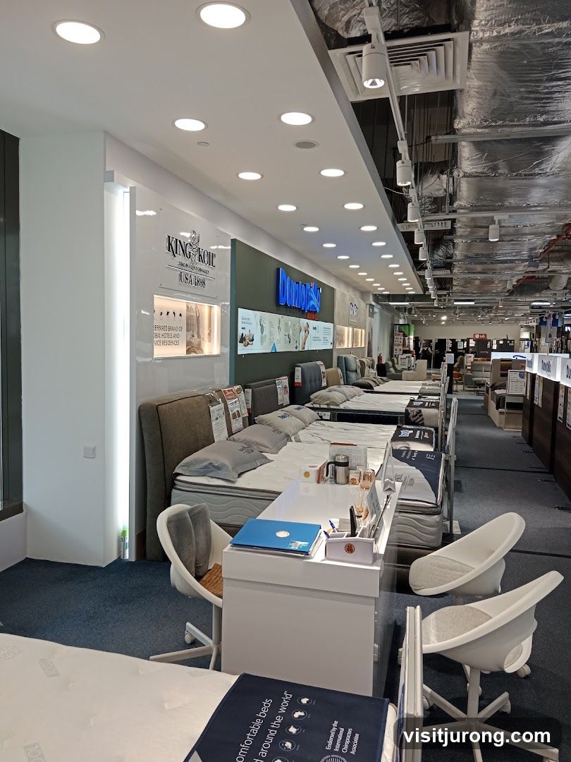 Mattress Store Interior