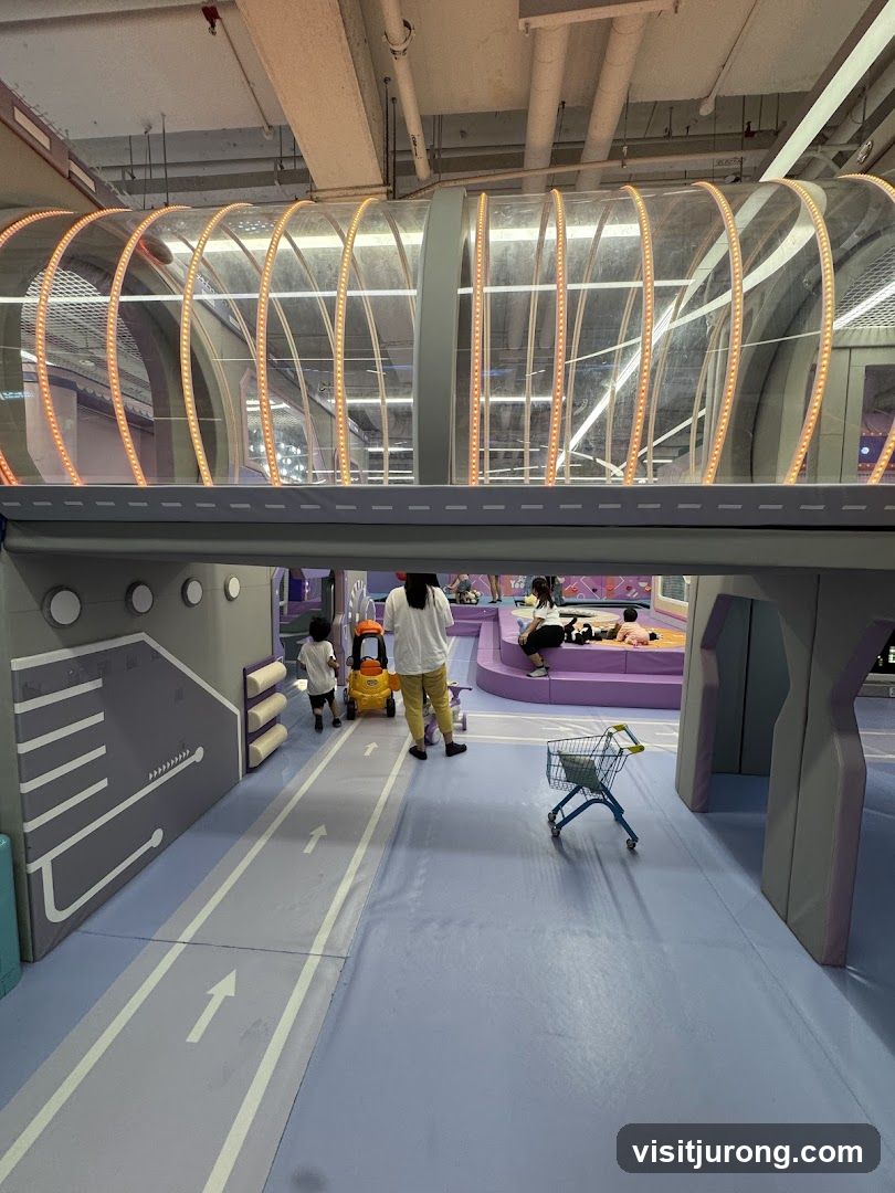 Indoor Playground with Tube Slide