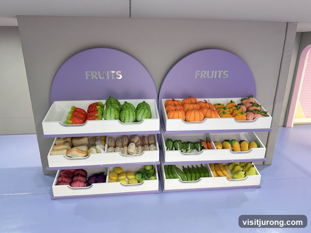 Toy Produce Display