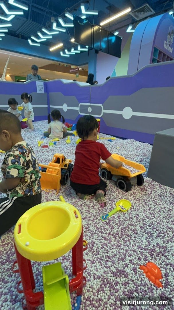 Children Playing in Ball Pit
