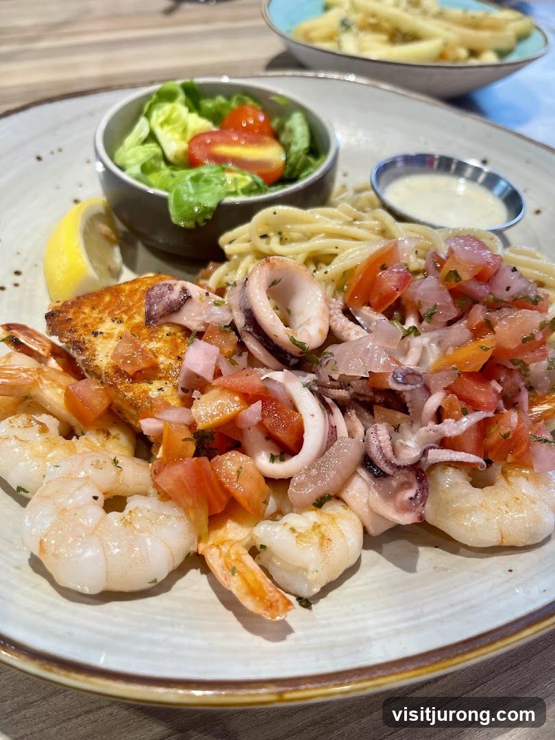 Seafood Pasta Dish