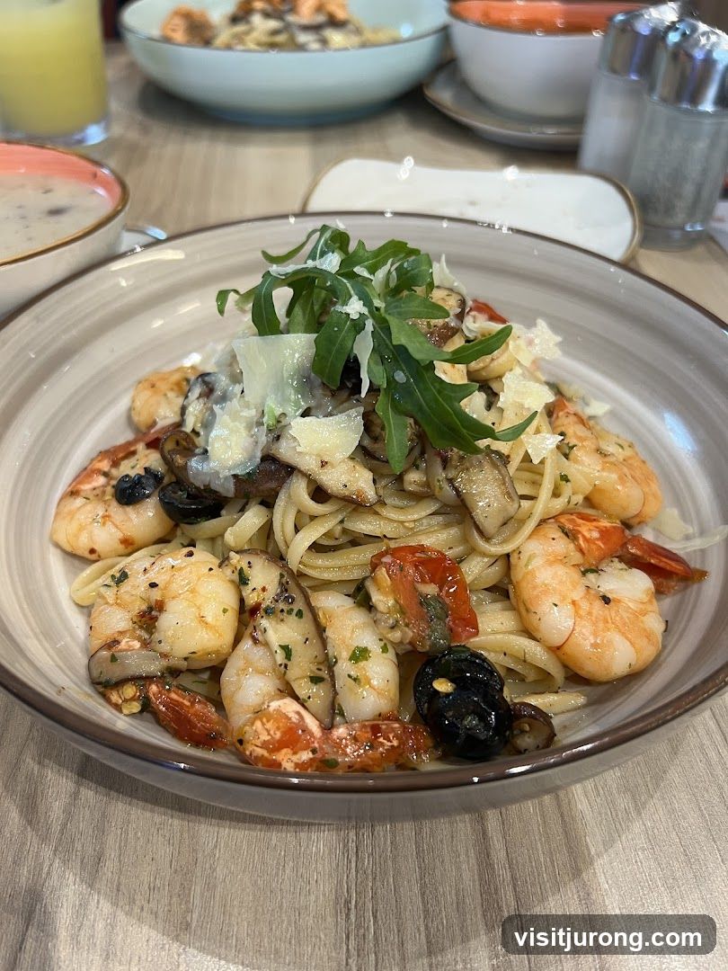 Shrimp Pasta Dish