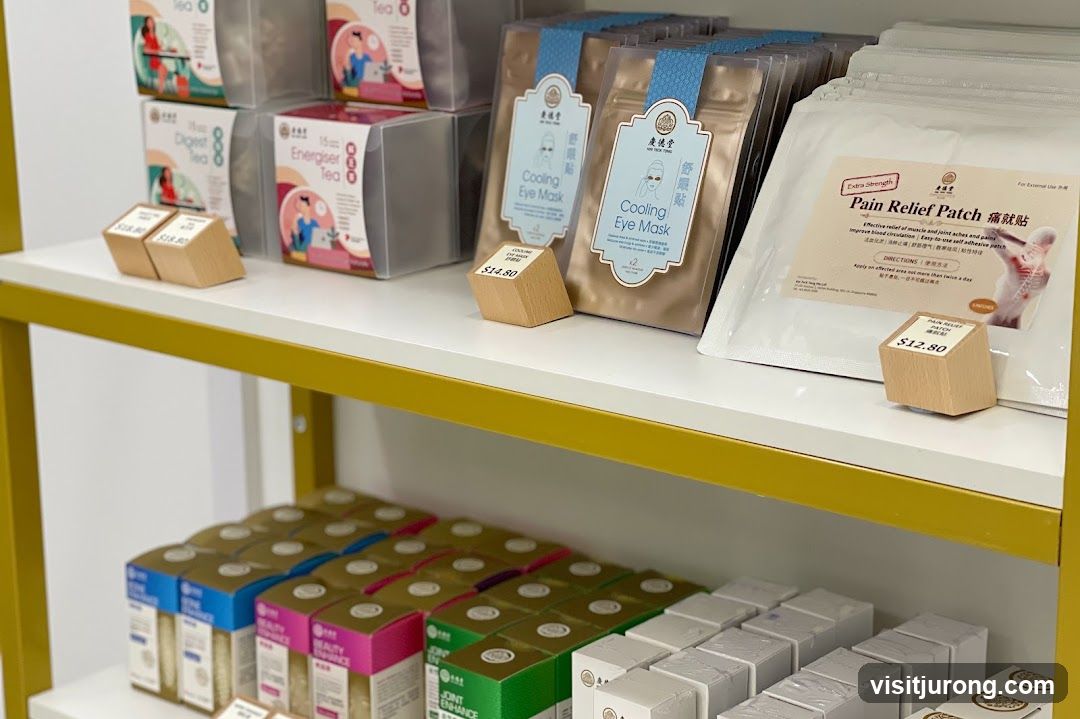 Health and Wellness Products on Shelves