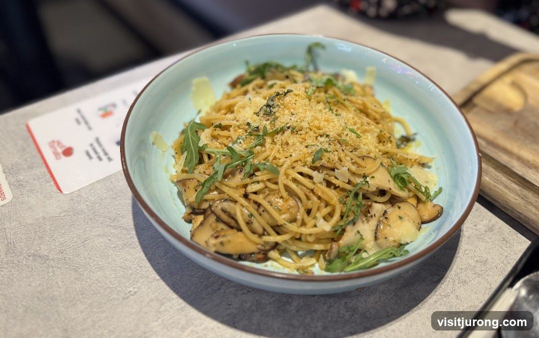 Mushroom Spaghetti