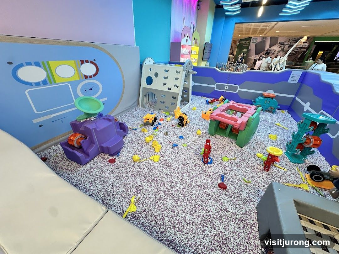 Indoor Playground with Ball Pit and Toys