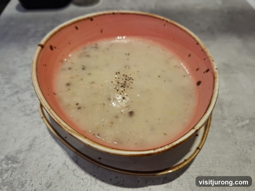 Creamy Soup with Pepper