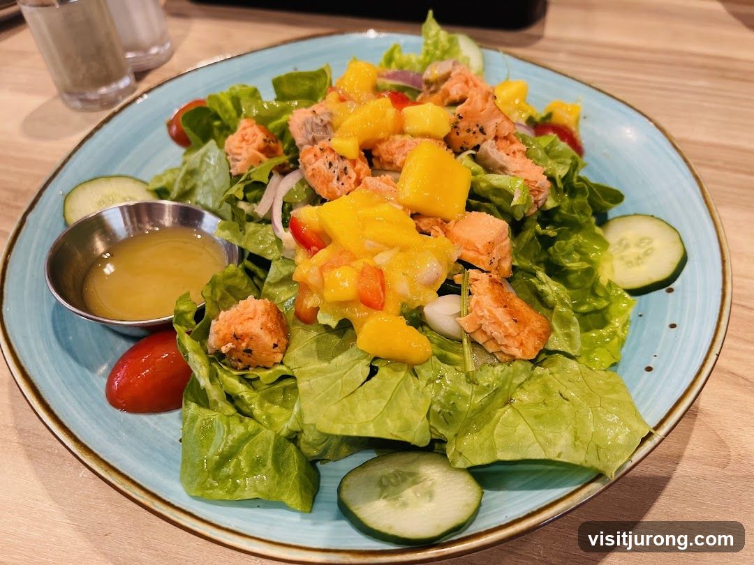 Salmon and Mango Salad