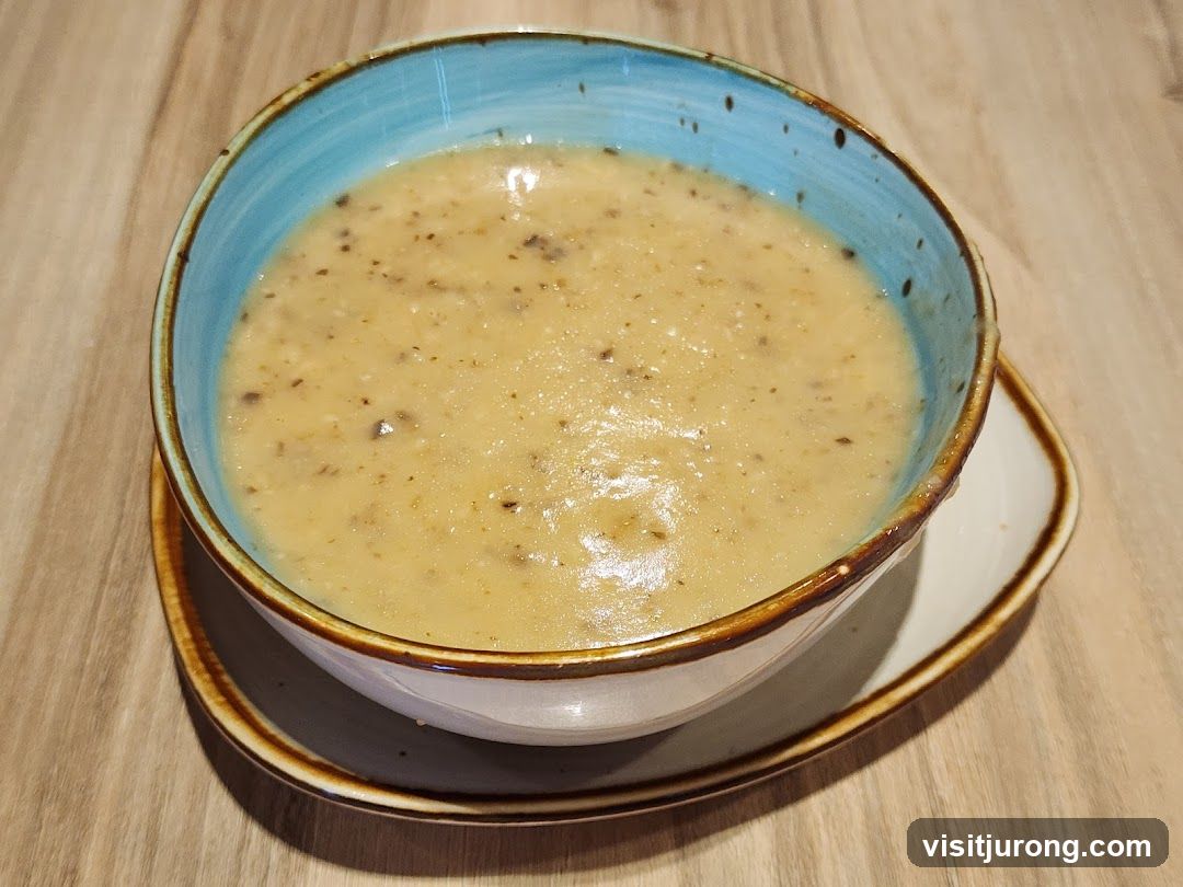 Creamy Soup in a Bowl