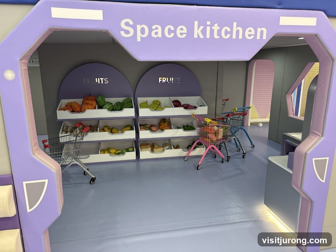Space Kitchen Play Area