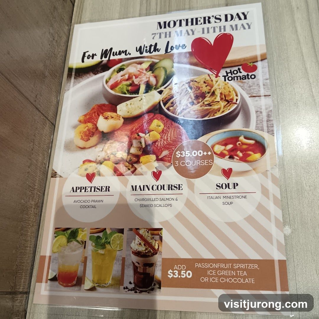 Mother's Day 3 Courses