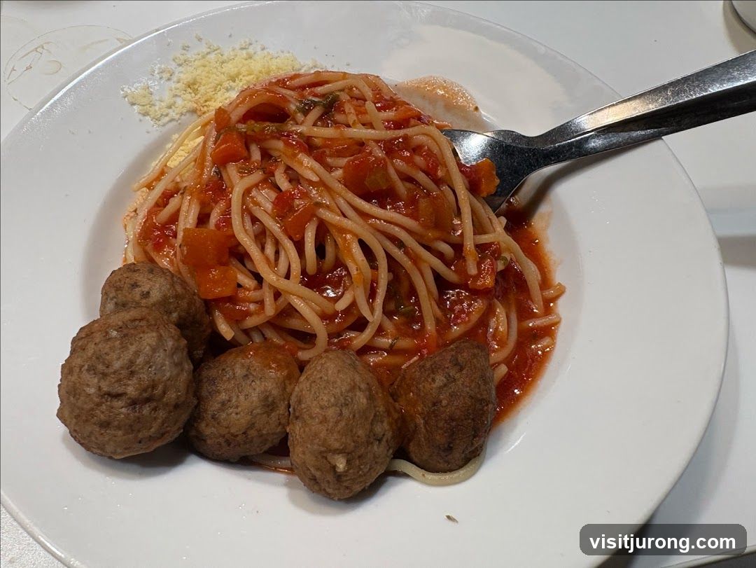 Spaghetti and Meatballs