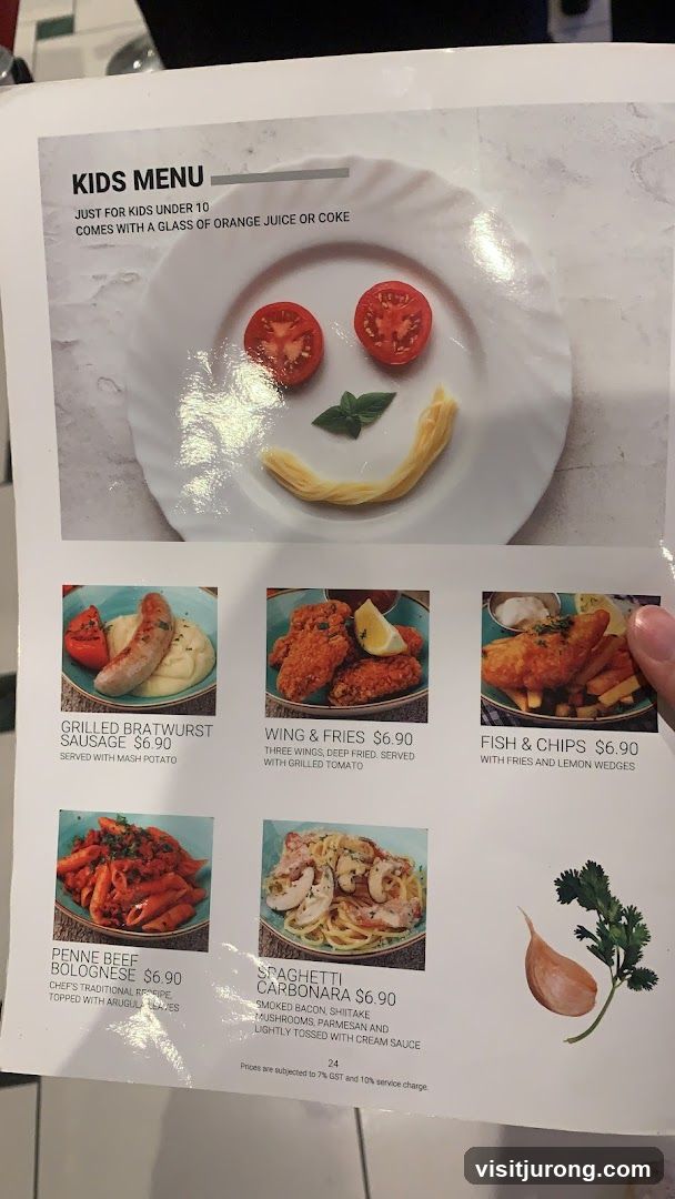 KIDS MENU