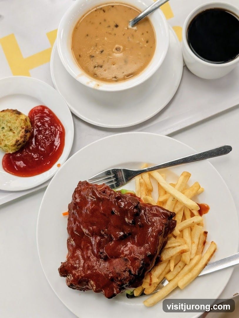 Ribs and Fries Meal
