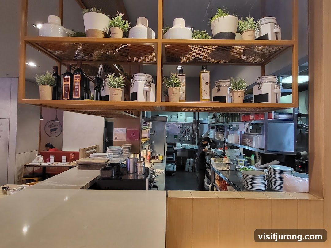 Restaurant Kitchen and Shelving