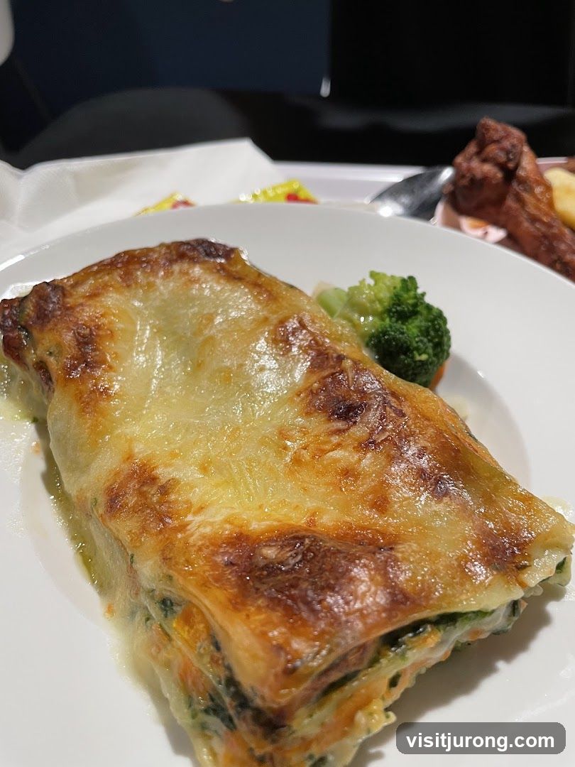 Lasagna with Broccoli and Chicken