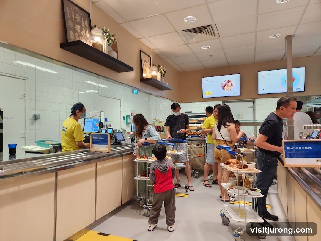 IKEA Restaurant Counter