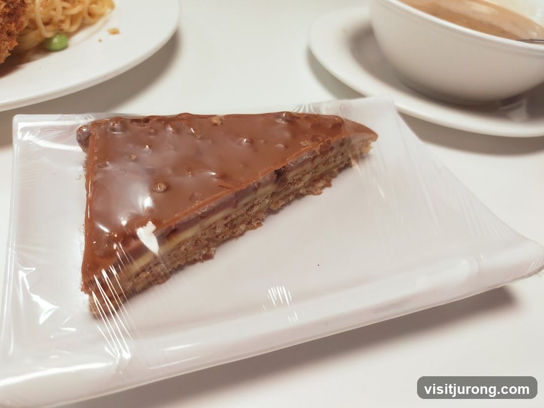 Slice of Chocolate Cake