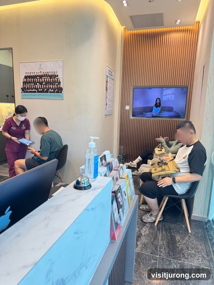 Clinic waiting area