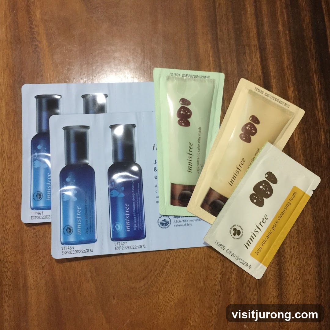Innisfree Skincare Samples