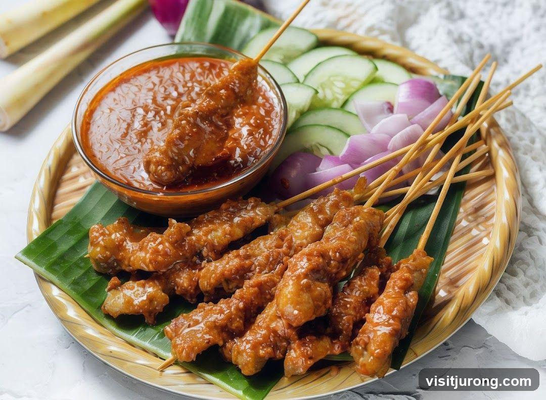 Chicken Satay with Peanut Sauce
