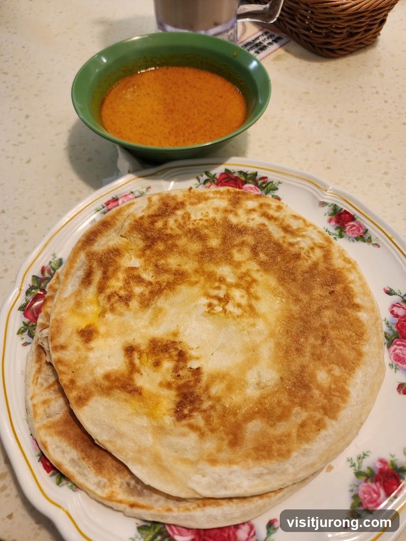 Roti Canai with Curry
