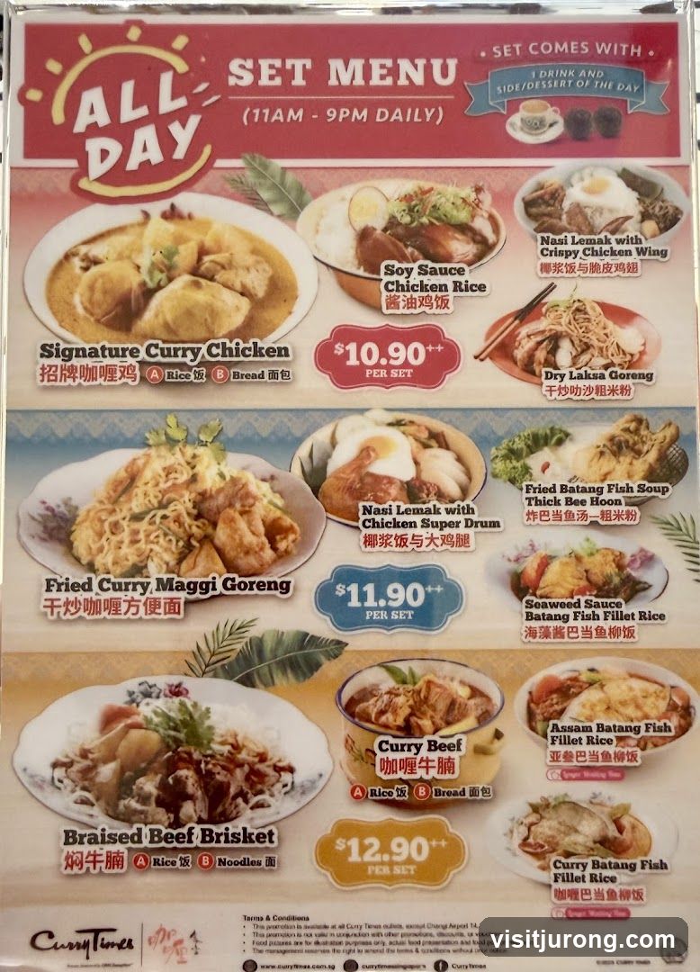 All Day Set Menu