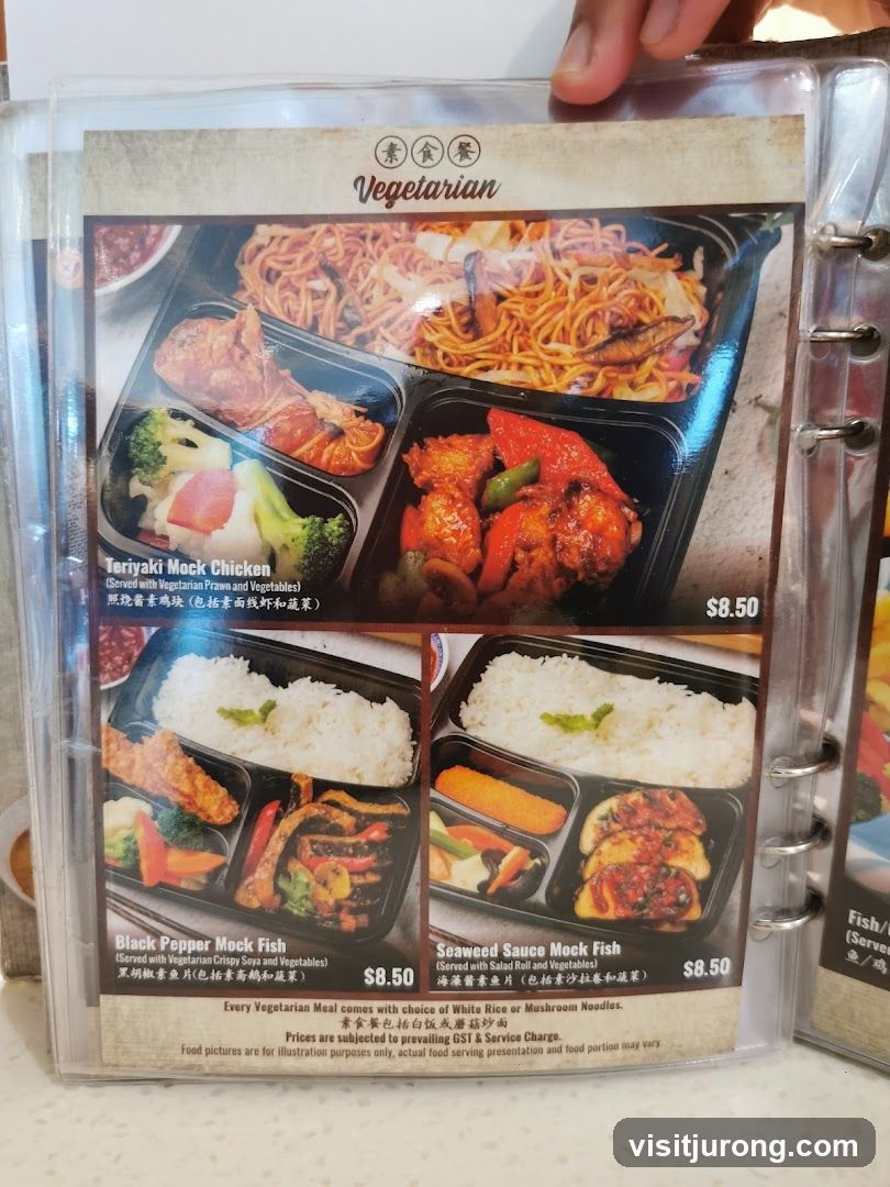 Vegetarian Menu