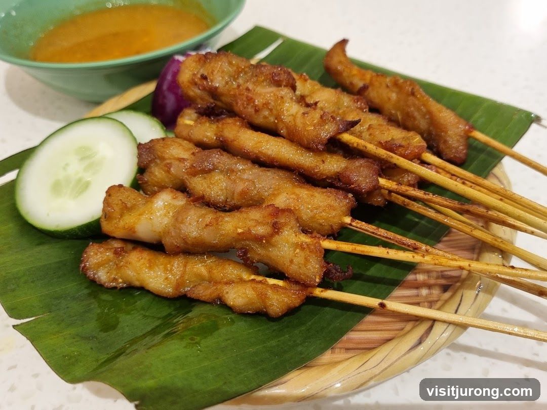 Chicken Satay with Peanut Sauce