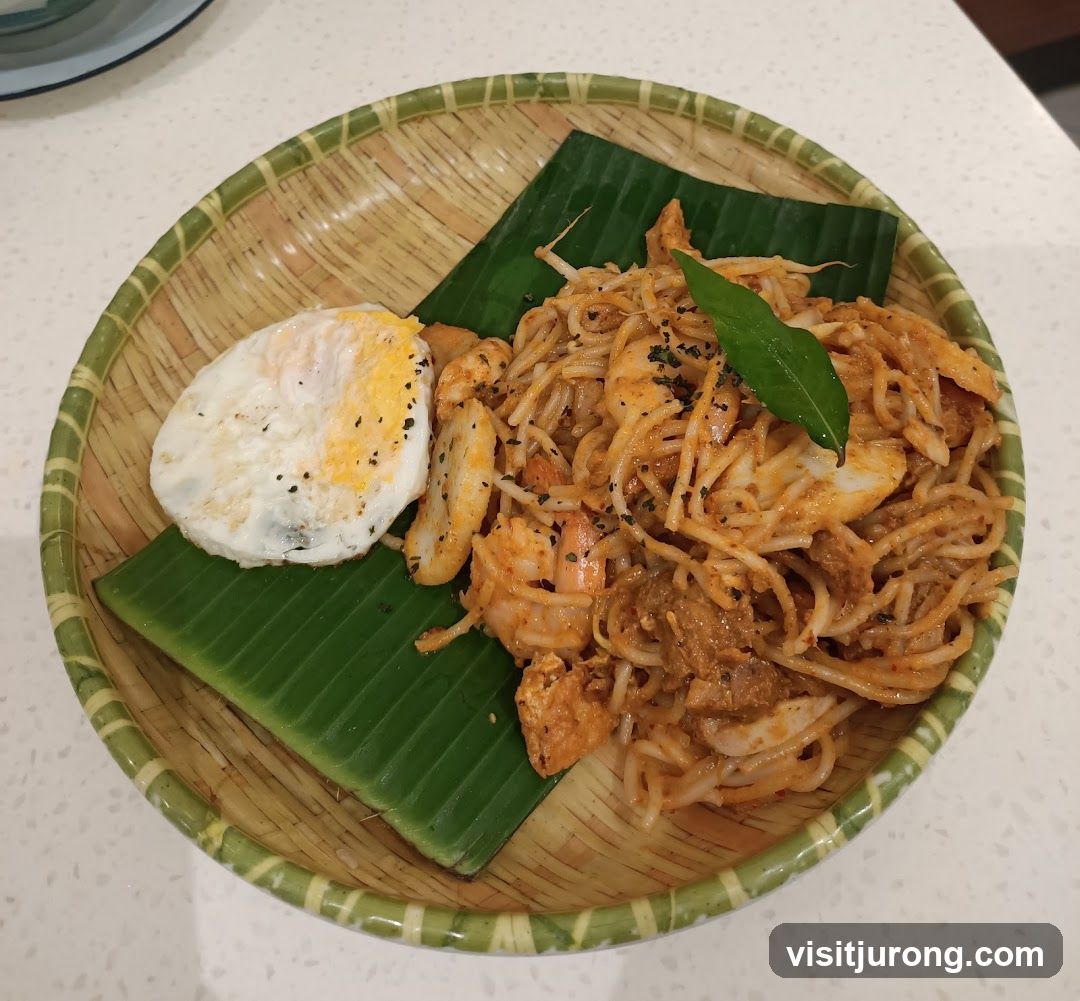 Noodles with Fried Egg
