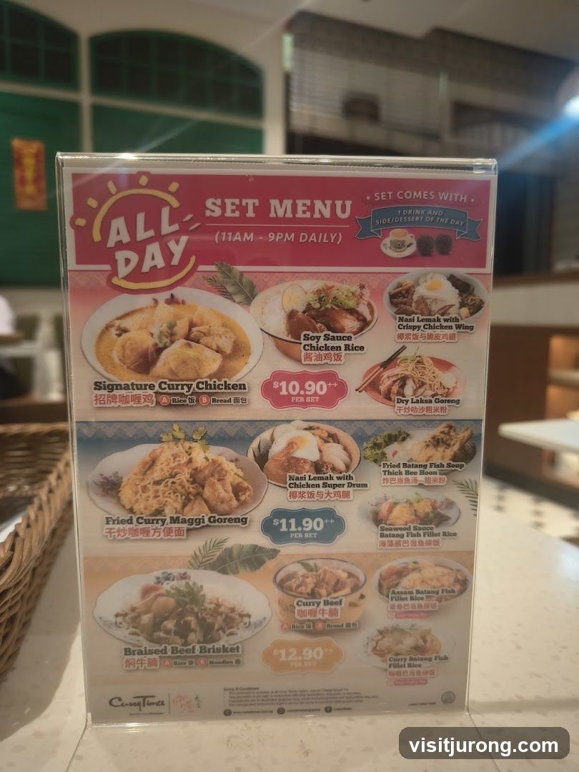 All Day Set Menu