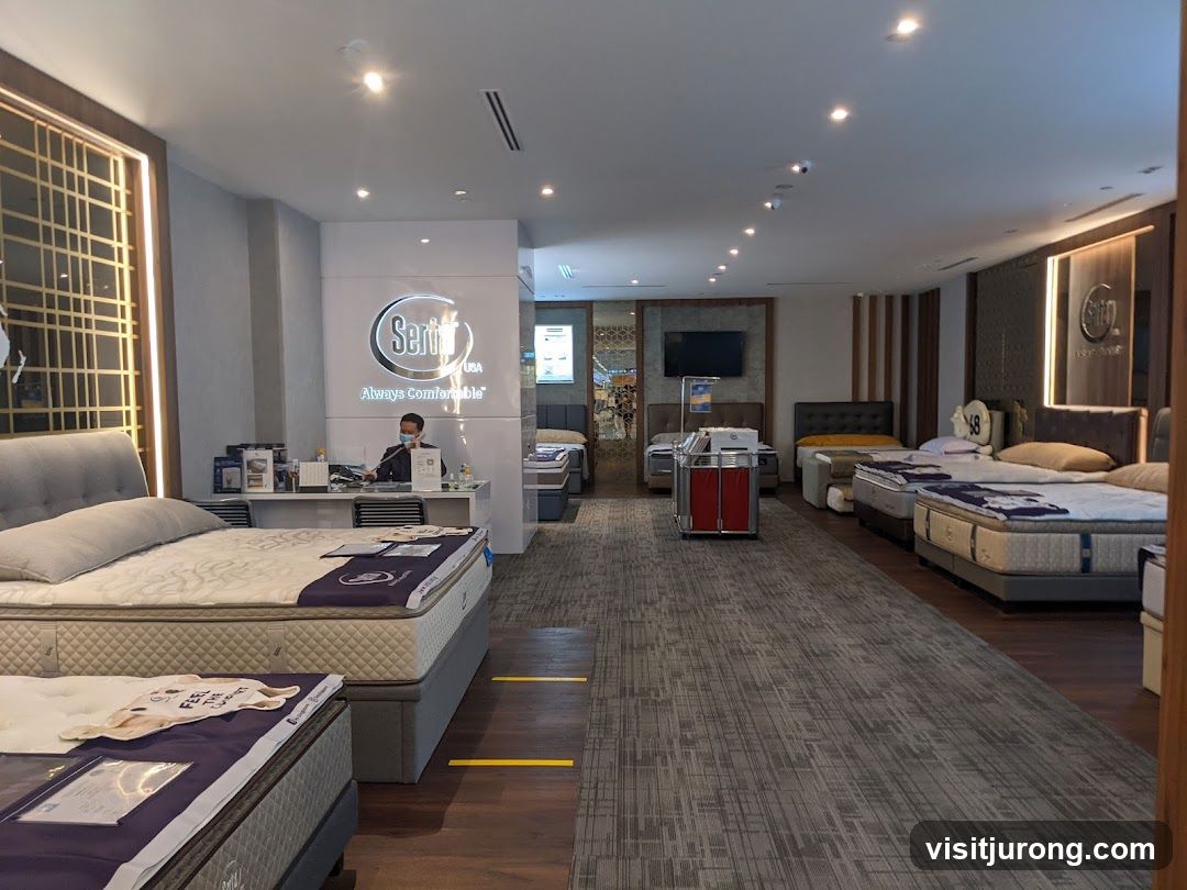 Mattress Store Interior