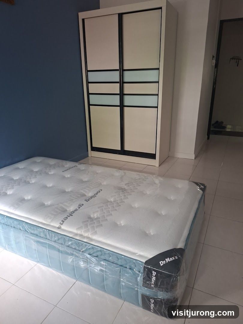 Mattress and Wardrobe